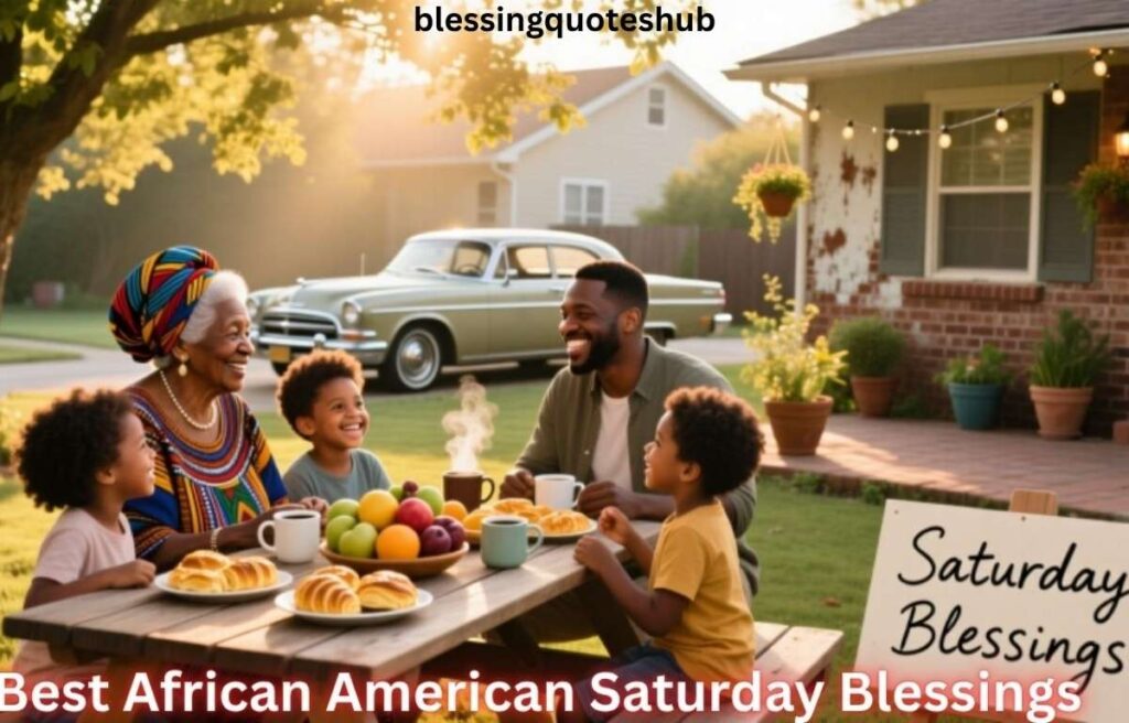 African American Culture and Saturday Blessings