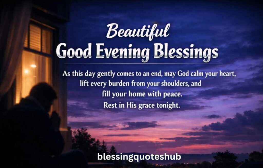 Beautiful Good Evening Blessings for Daily Positivity