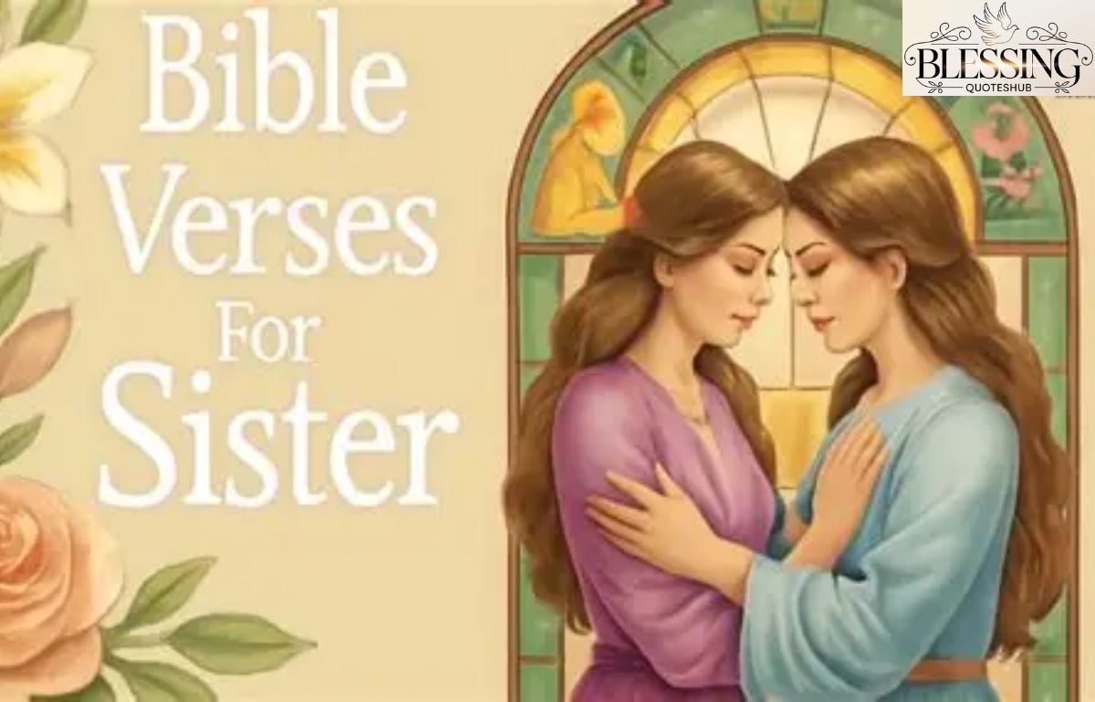 Bible Verses for a Sister for Love, Healing and Inspiration