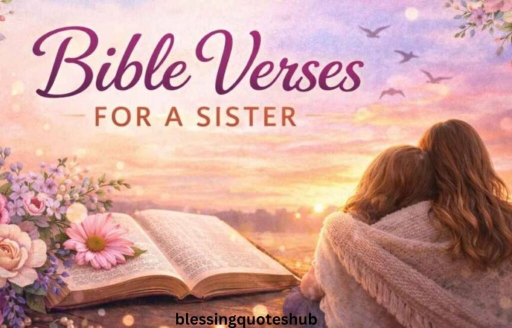 Bible Verses for a Sister Love 