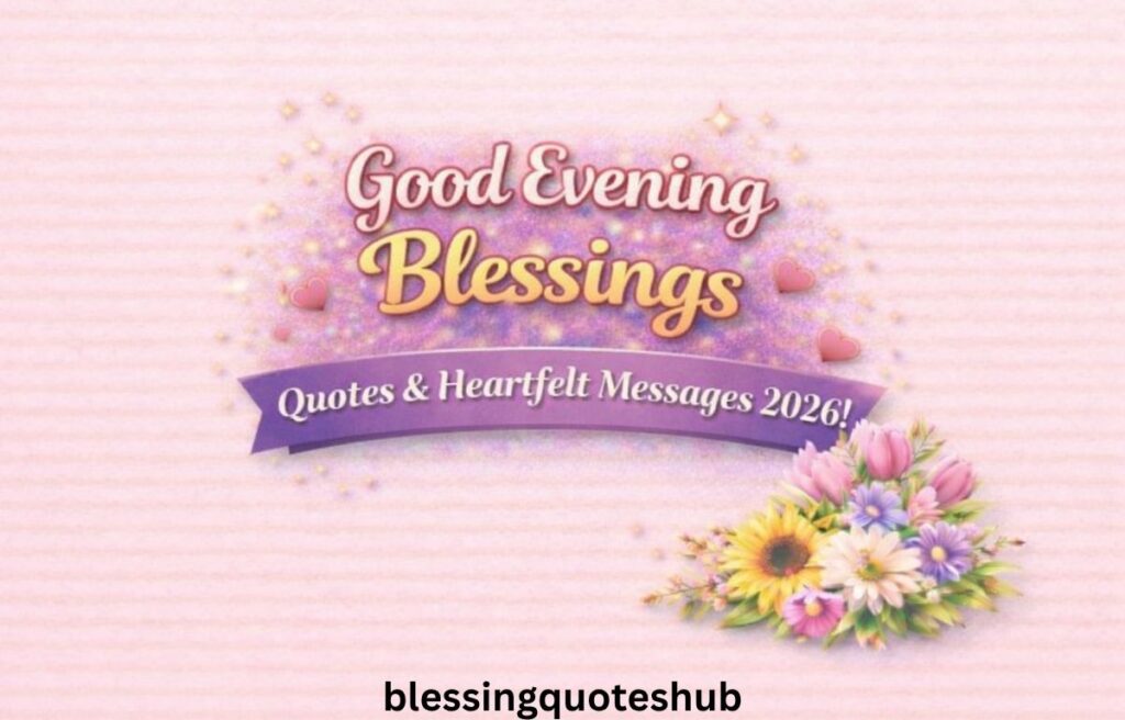 Good Evening Blessings Images 