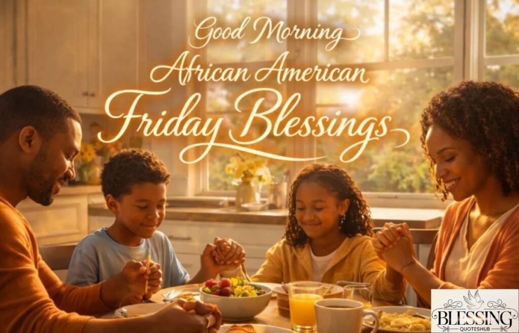 Good Morning African American Friday Blessings 