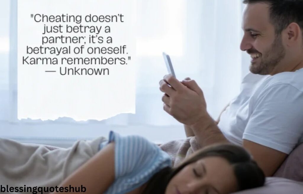 Husband Betrayal Karma Quotes