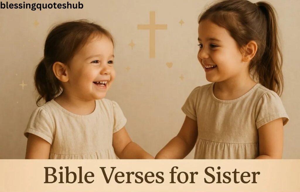 Inspirational Bible Verses for Sister 