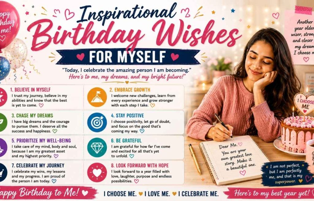 Inspirational Birthday Wishes for Myself