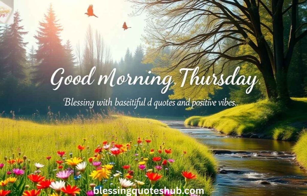 Thursday Morning Blessings Quotes for Daily Inspiration
