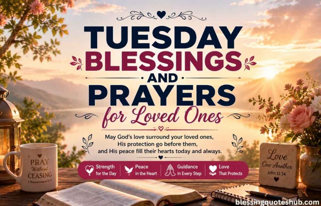 Tuesday Blessings and Prayers for Loved Ones
