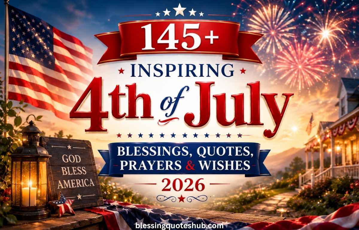 145+ Inspiring 4th of July Blessings, Quotes, Prayers & Wishes 2026
