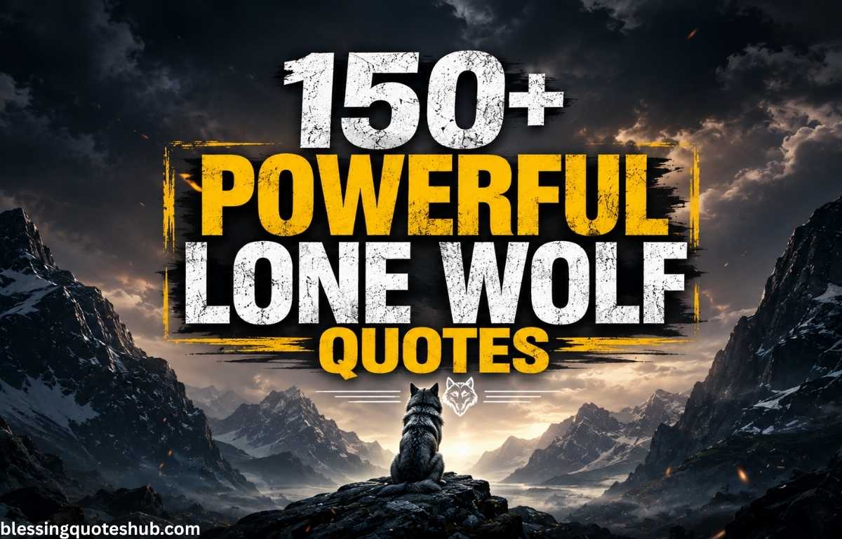 150+ Powerful Lone Wolf Quotes
