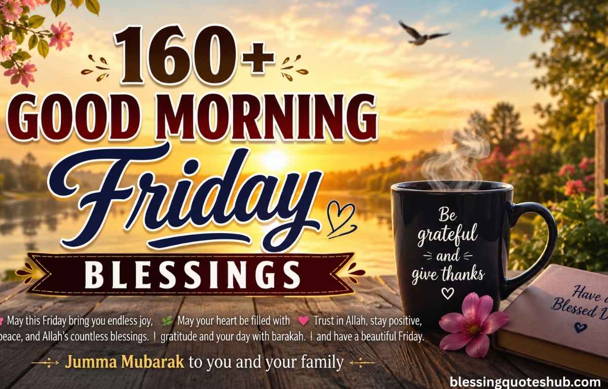 160+ Good Morning Friday Blessings, Prayers, Quotes & Bible Verses 2026