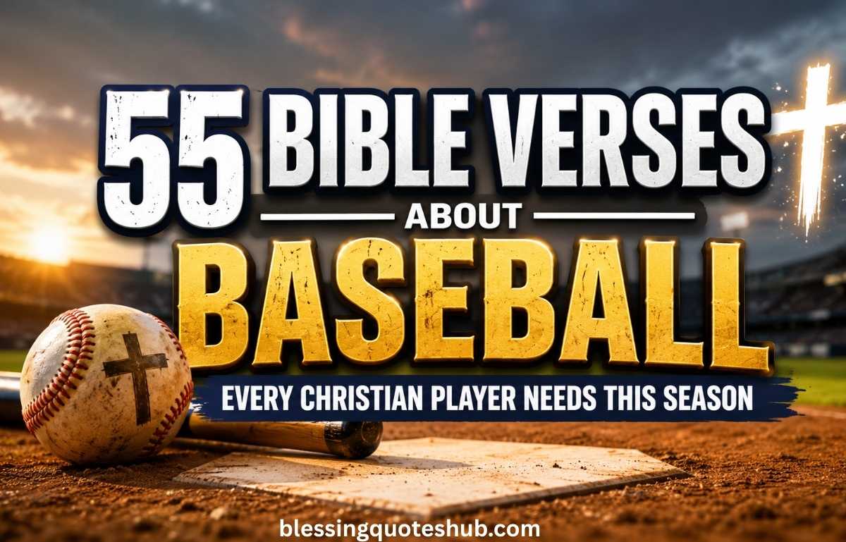 55 Bible Verses About Baseball