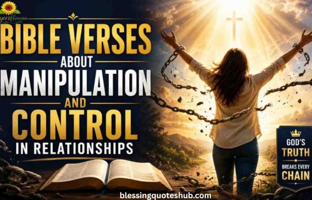 Bible Verses About Manipulation in Relationships