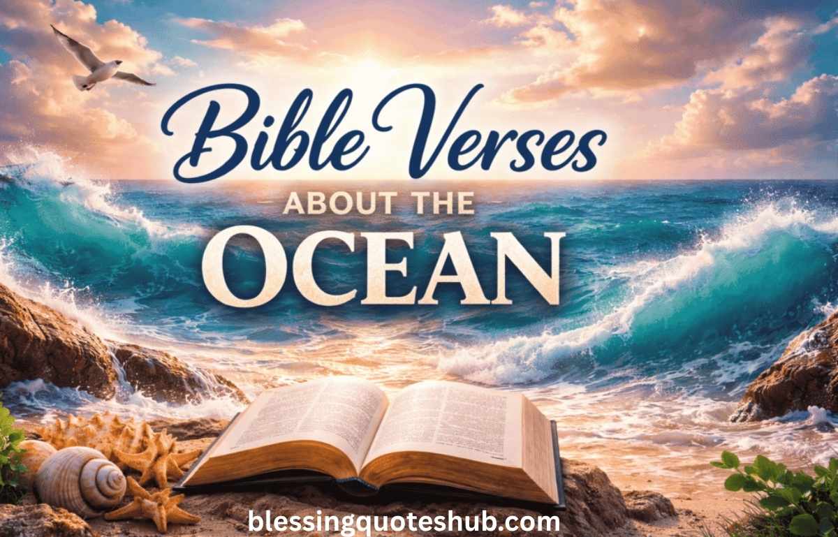 Bible Verses About the Ocean