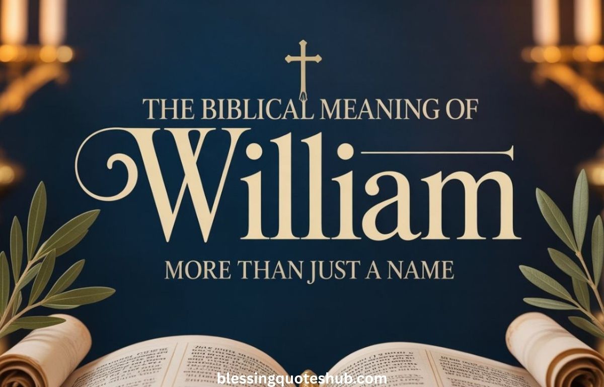 Biblical Meaning of William