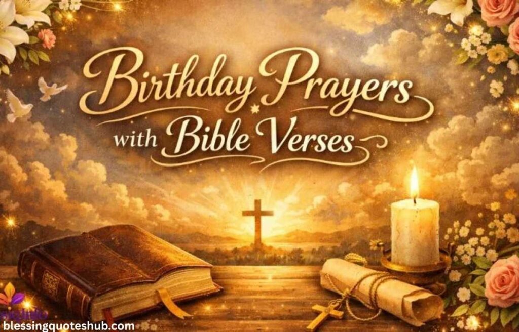 Birthday Prayers With Bible Verse