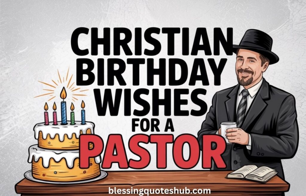 Christian Birthday Wishes for Pastor