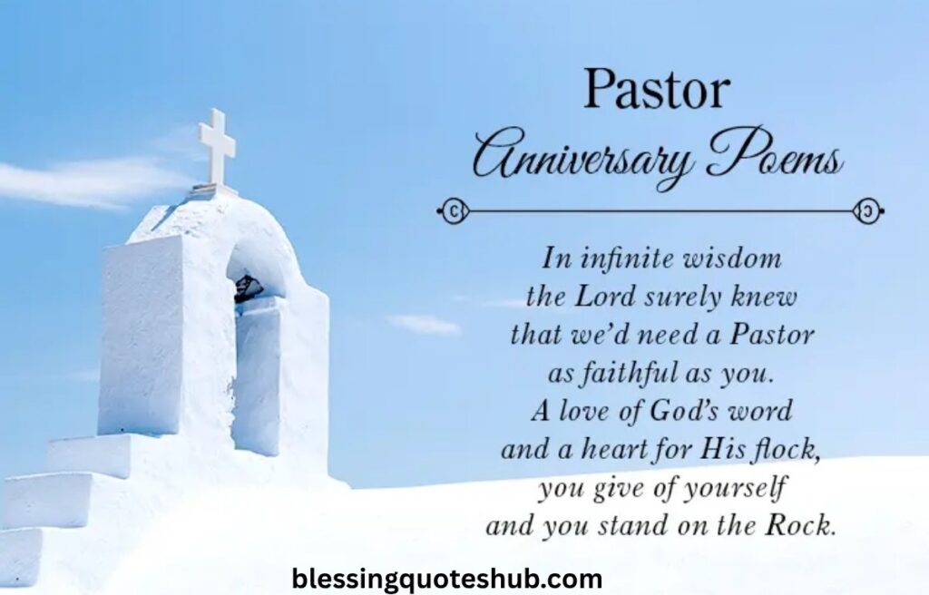Church Anniversary Scriptures for Pastor 