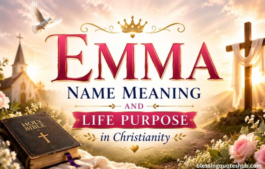 Emma Name Meaning and Life Purpose in Christianity