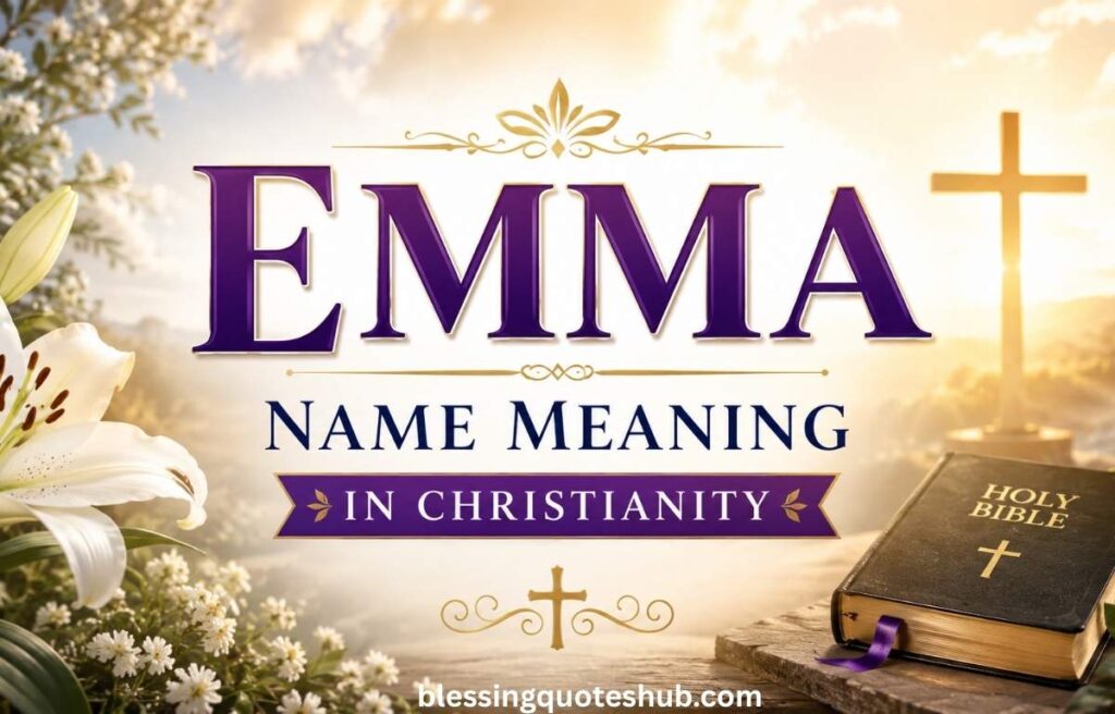 Emma Name Meaning in Christianity