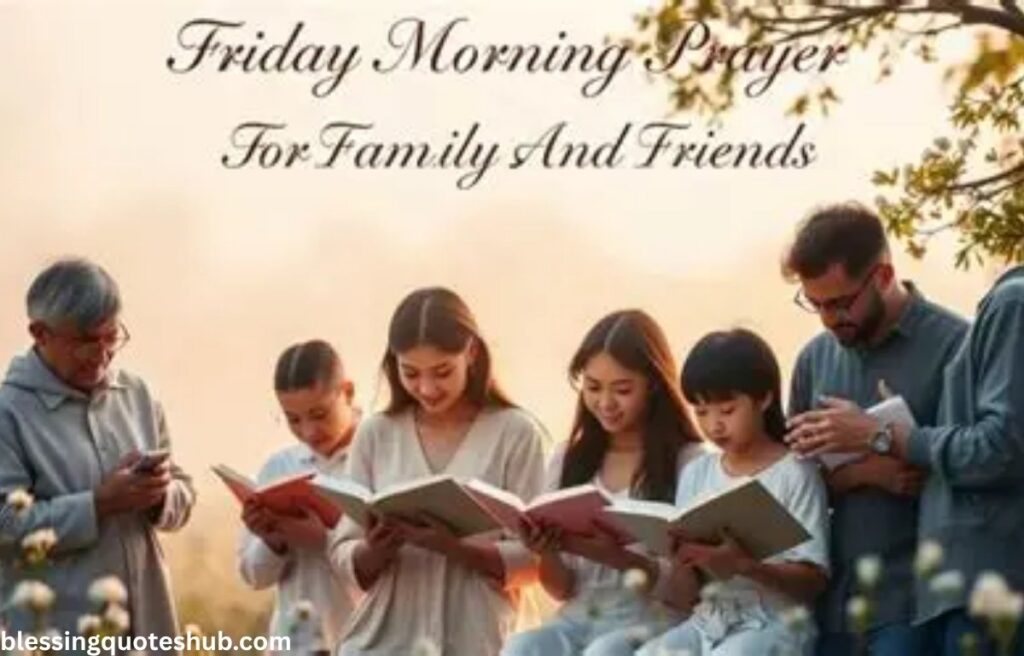 Friday Morning Prayer Blessings for Family and Friends