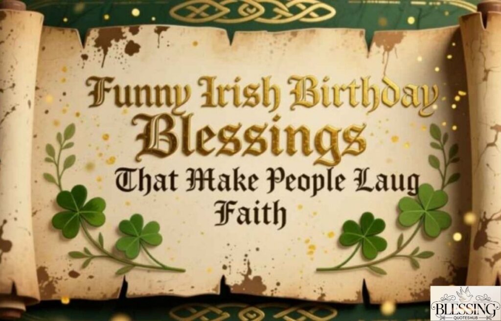Funny Irish Birthday Blessings
