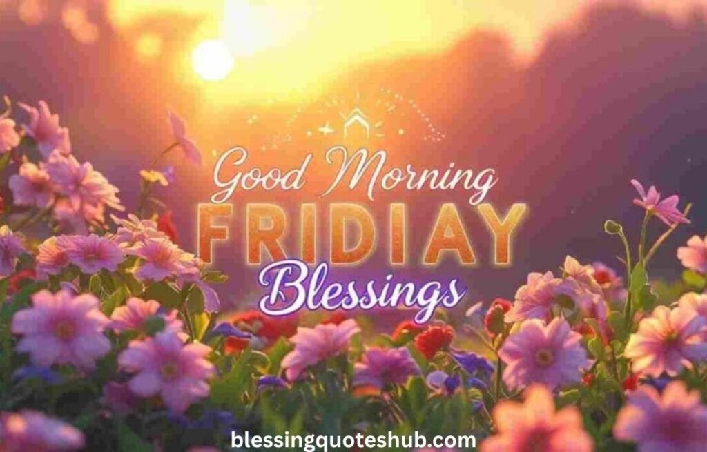 Good Morning Friday Blessings 