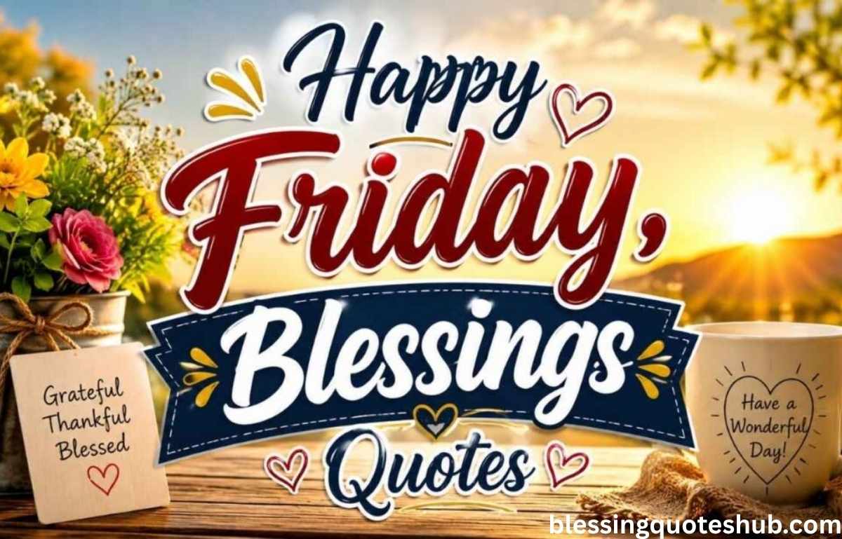 Happy Friday Blessings Images, Quotes