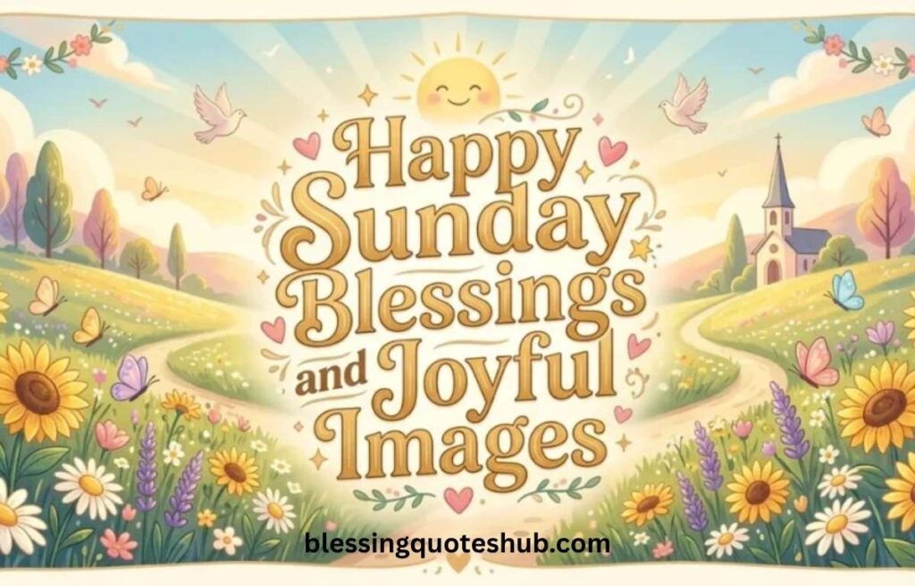 Happy Sunday Blessings Images for a Joyful Start