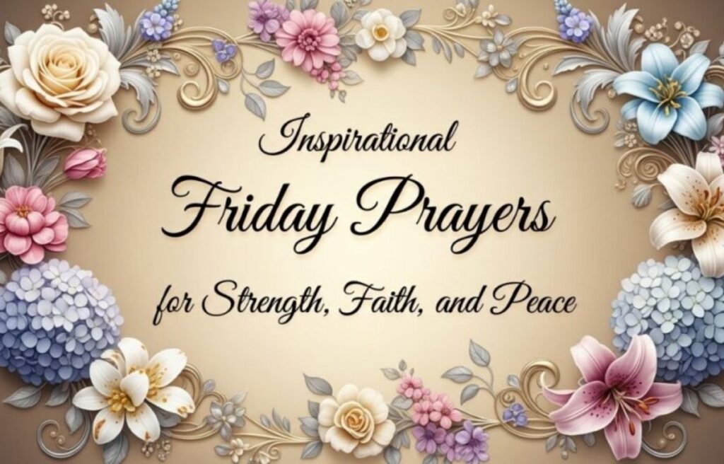 Inspirational Friday Morning Prayer 