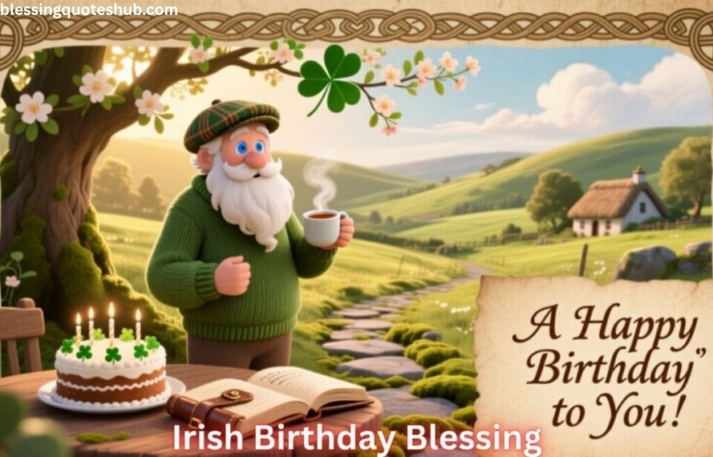 Irish Birthday Blessings for Grandfather