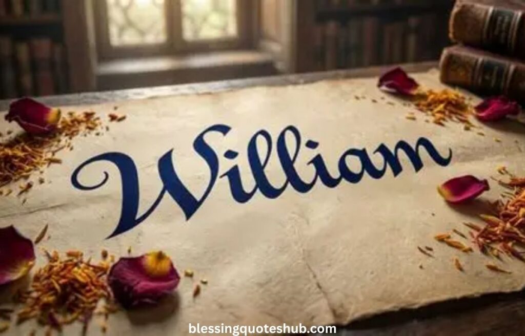 Is William a Biblical Name?