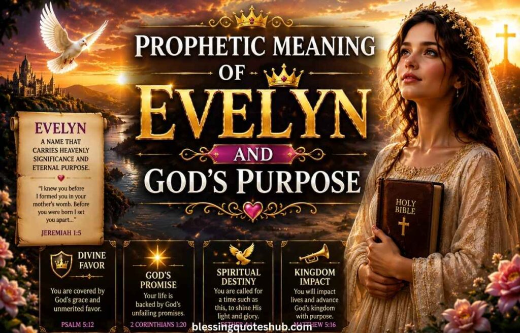 Prophetic Meaning of Evelyn and God’s Purpose