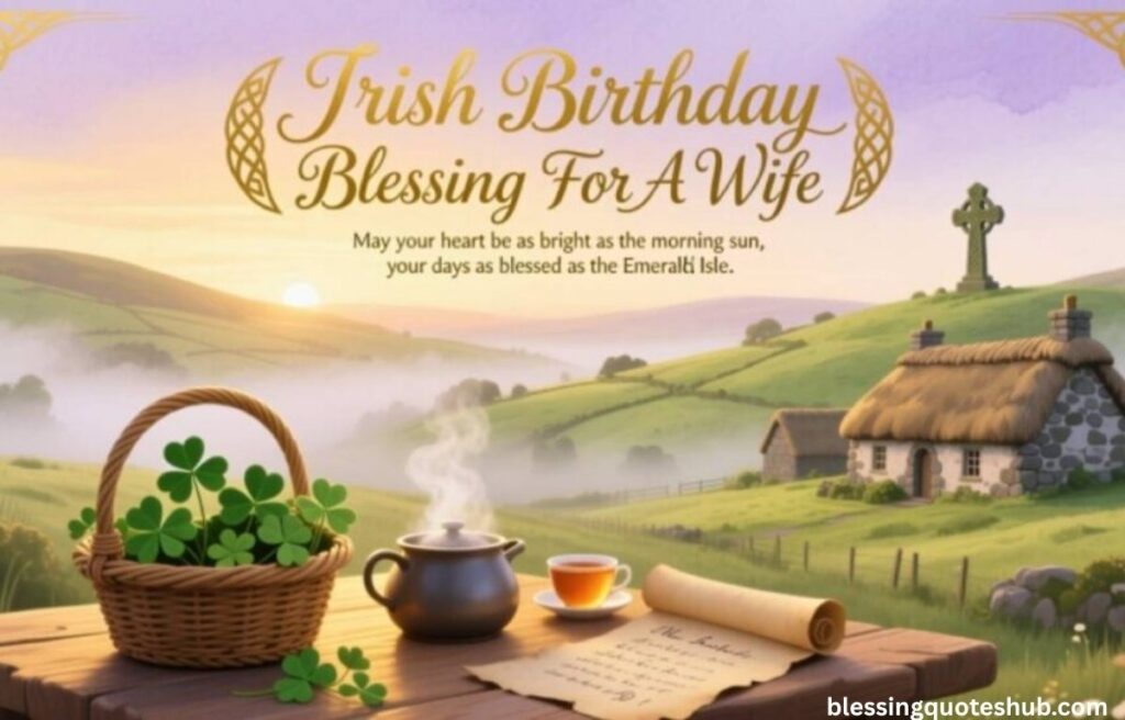 Romantic Irish Birthday Blessings for Husband and Wife
