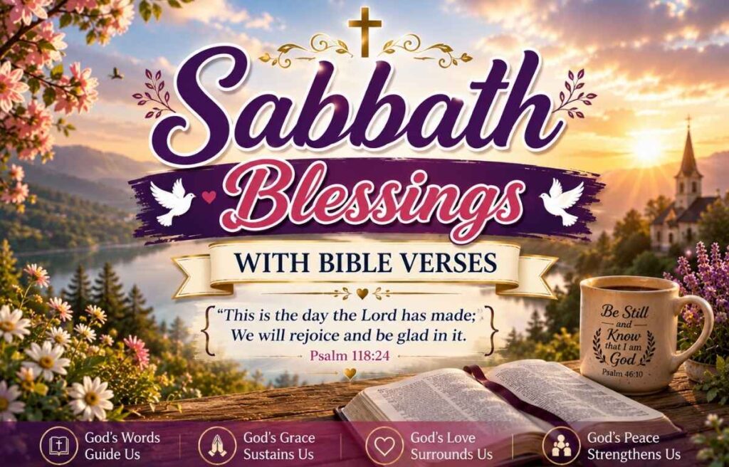 Sabbath Blessings With Bible Verses