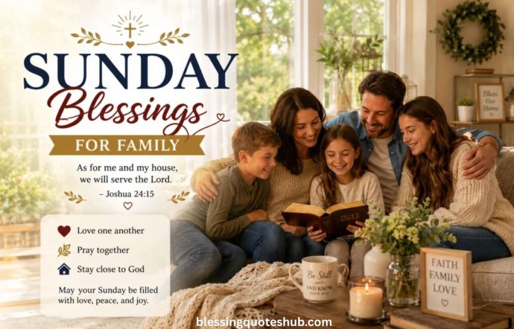 Sunday Family Blessings Images