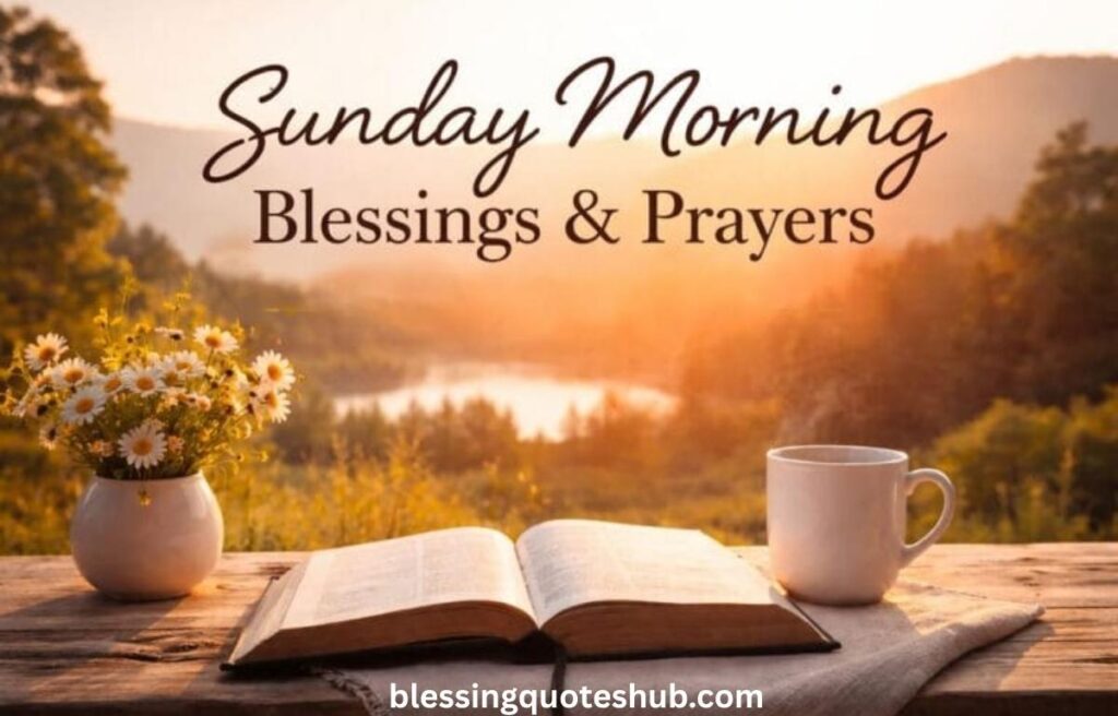 Sunday Morning Blessings Images and Prayers