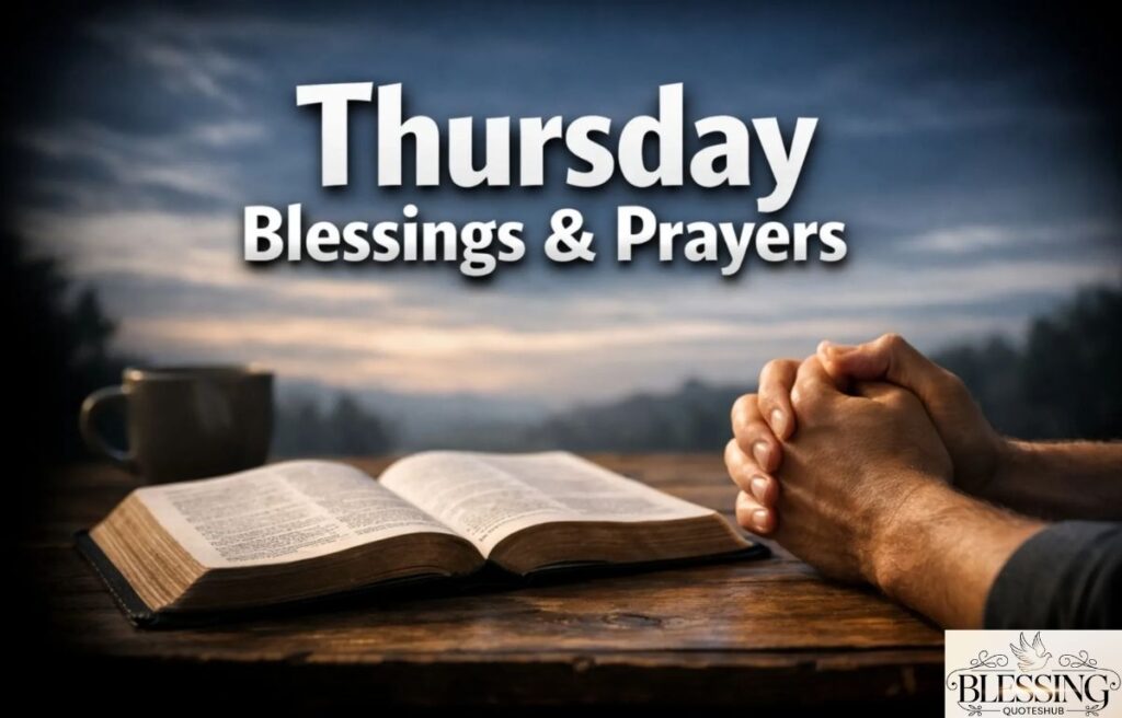 Thursday Blessings and prayers for Strength