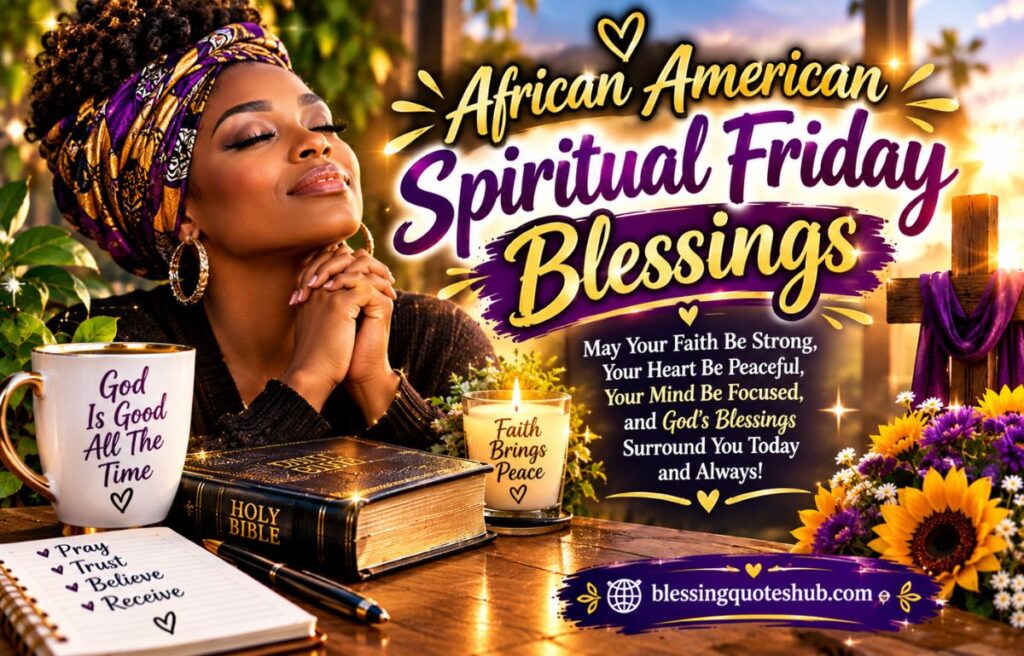 African American Spiritual Friday Blessings GIF