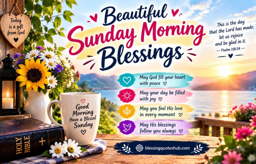 Beautiful Sunday Morning Blessings Images