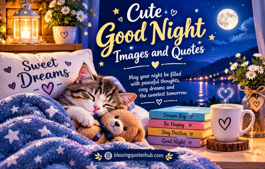  Cute Good Night Images and Quotes