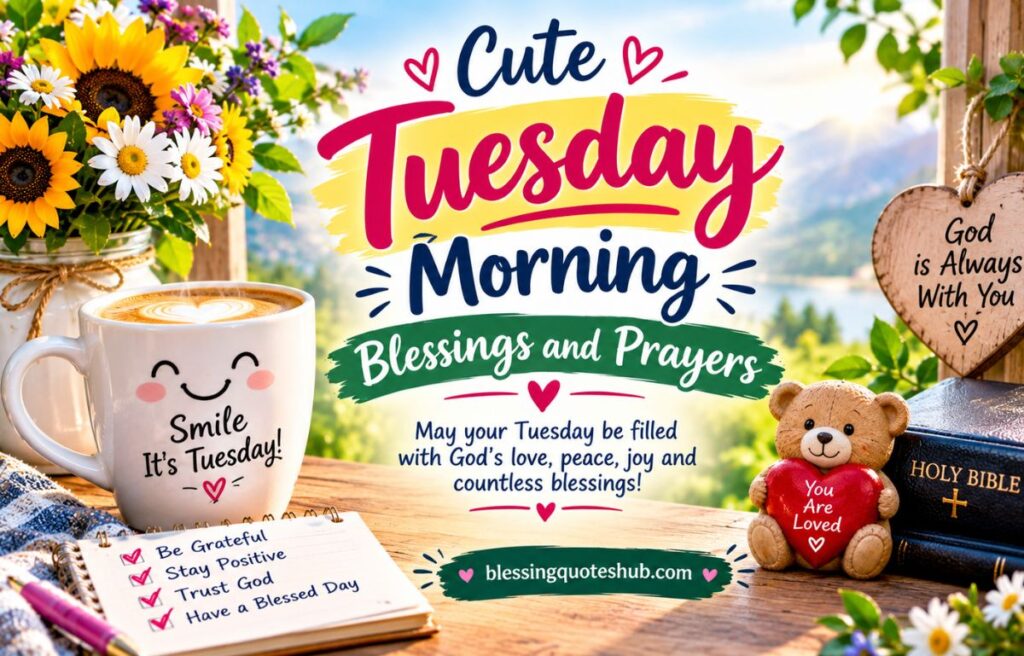 Cute Tuesday Morning Blessings and Prayers