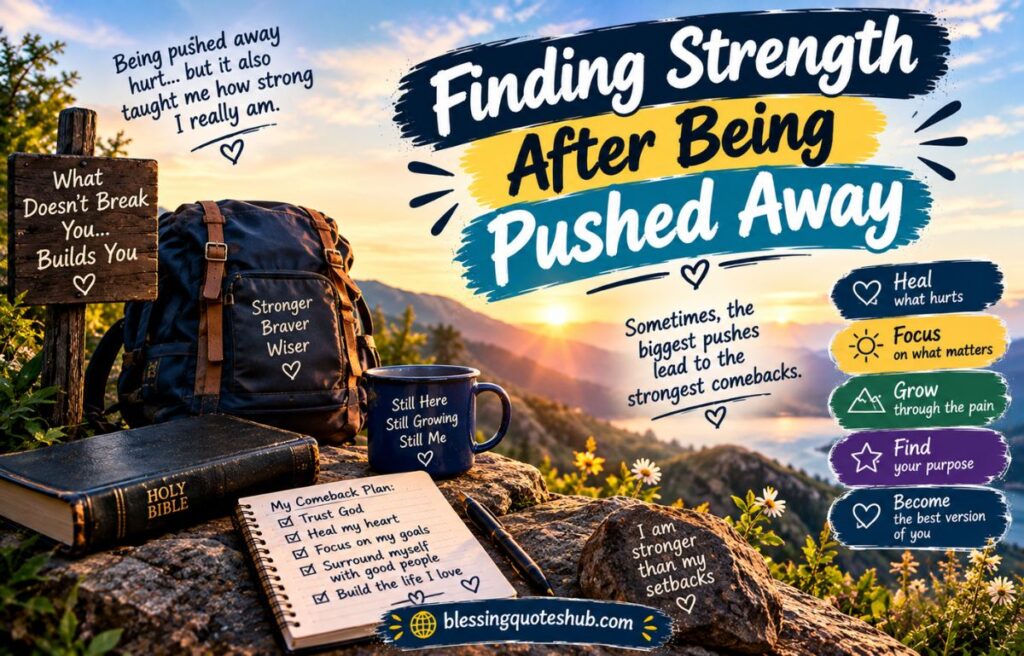 Finding Strength After Being Pushed Away
