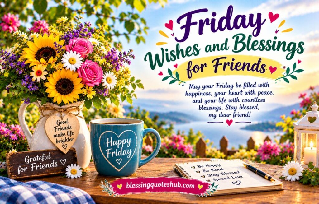 Friday Wishes and Blessings for Friends