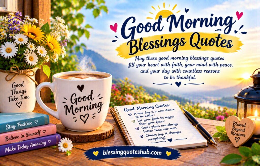 Good Morning Blessings Quotes