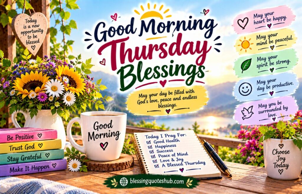 Good Morning Thursday Blessings Images and Quotes