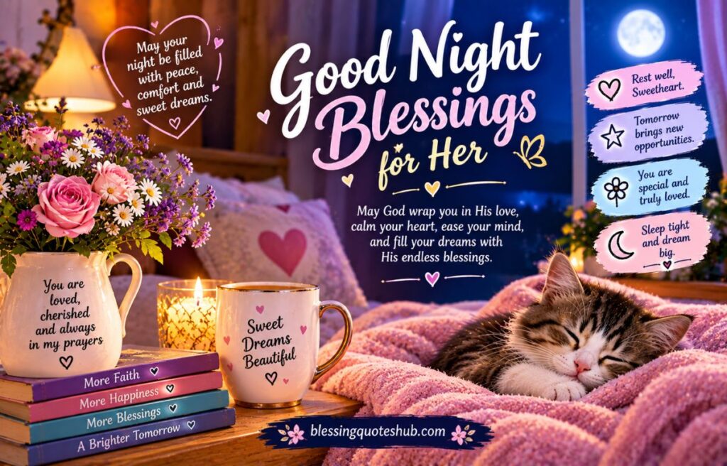  Good Night Blessings for Her