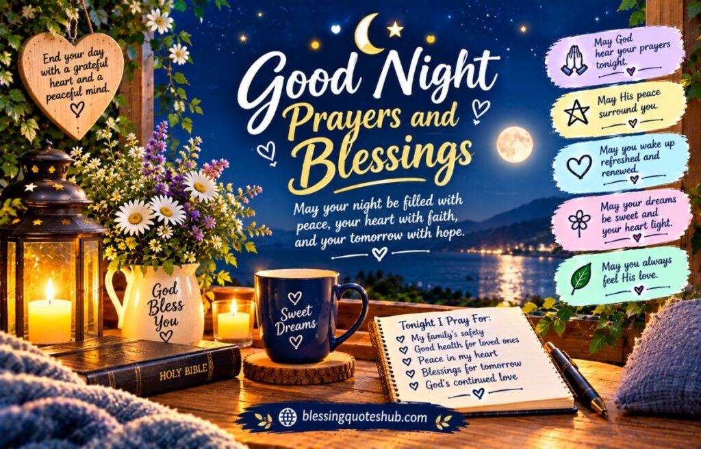  Good Night Prayers and Blessings