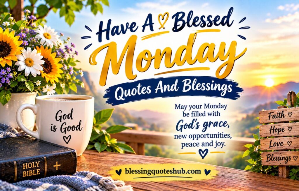 Have A Blessed Monday Quotes And Blessings