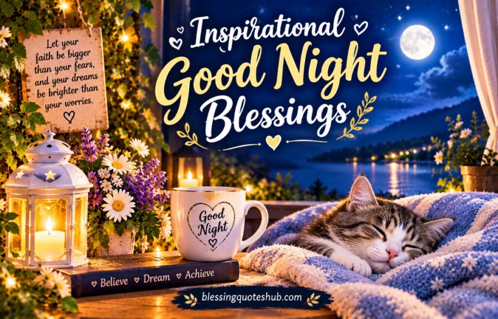  Inspirational Good Night Blessings