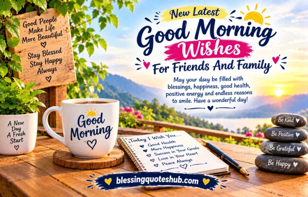 New Latest Good Morning Wishes For Friends And Family